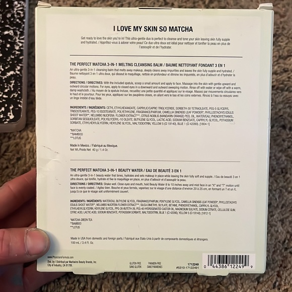 PHYSICANS FORMULA I LOVE MY SKIN SO MATCHA SET - Picture 2 of 3